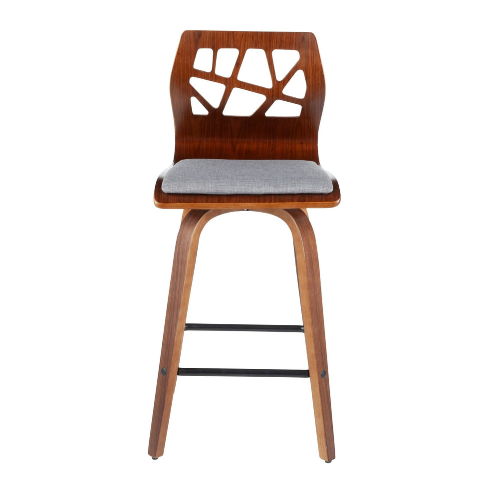 LumiSource Folia Counter Stool - Set of 2 | Modishstore | Counter Stools