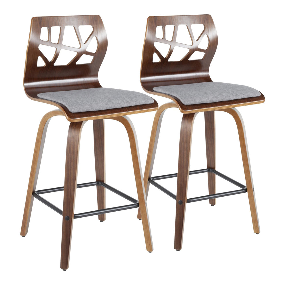 LumiSource Folia Counter Stool - Set of 2-38