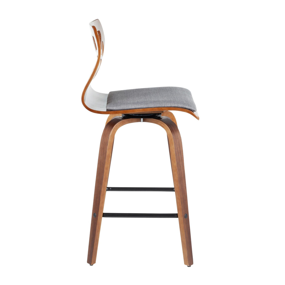 LumiSource Folia Counter Stool - Set of 2-22