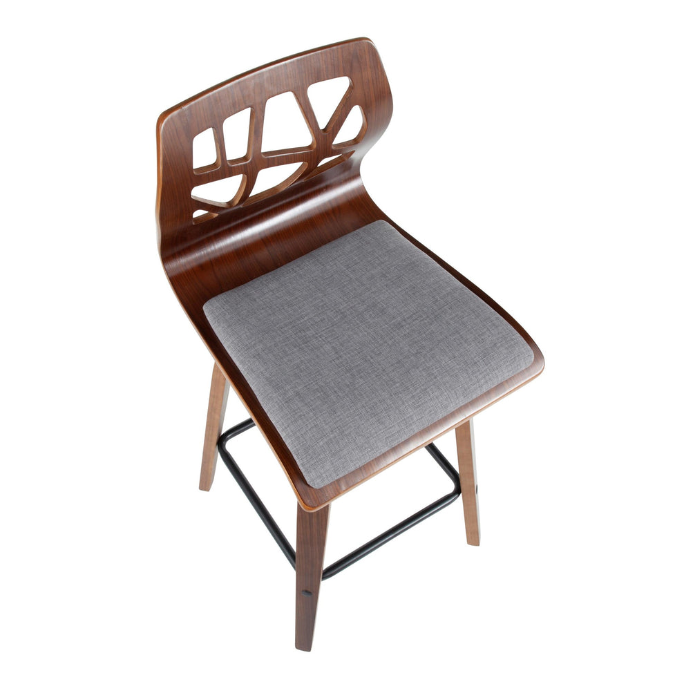 LumiSource Folia Counter Stool - Set of 2-13