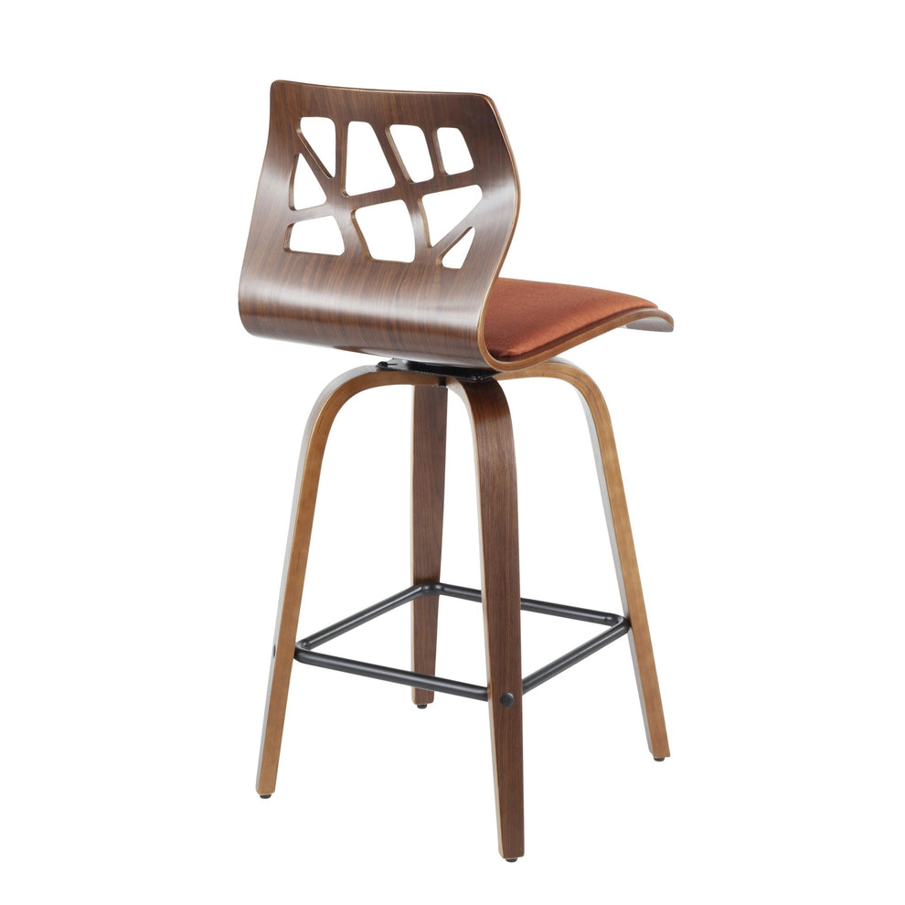 LumiSource Folia Counter Stool - Set of 2-18