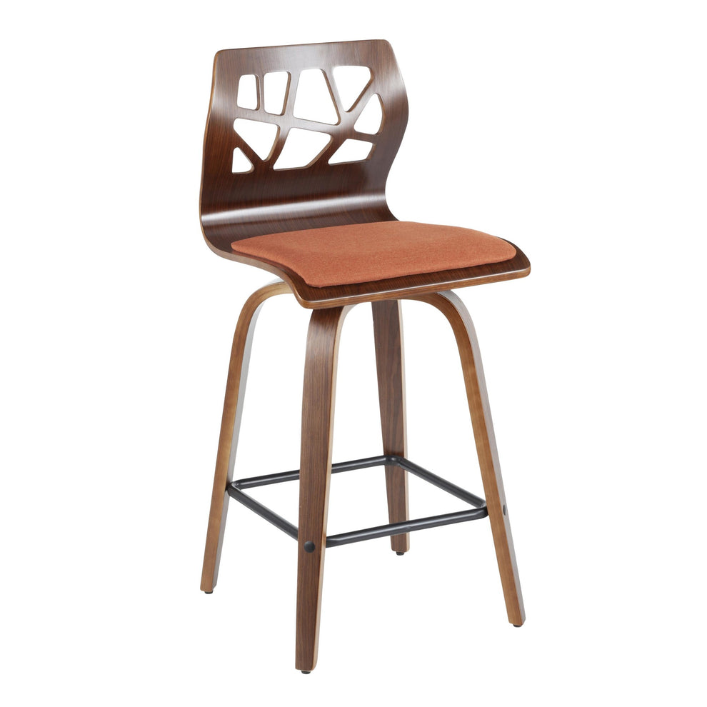 LumiSource Folia Counter Stool - Set of 2-25