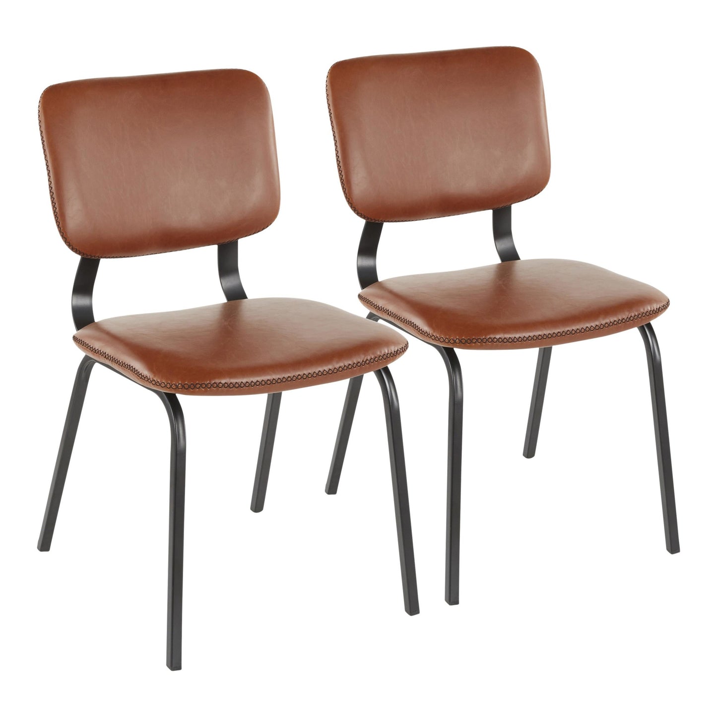 LumiSource Foundry Chair - Set of 2 | Modishstore | Dining Chairs - 7