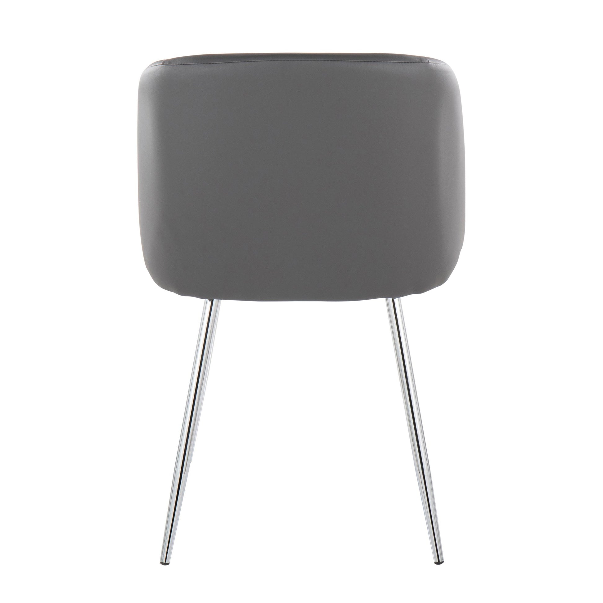 Fran Chair - Set of 2 Black By LumiSource | Dining Chairs | Modishstore - 12