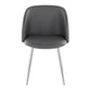 Fran Chair - Set of 2 Black By LumiSource | Dining Chairs | Modishstore - 13