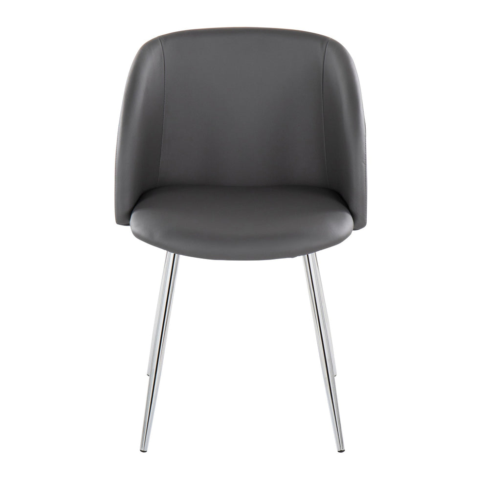 Fran Chair - Set of 2 Black By LumiSource | Dining Chairs | Modishstore - 13