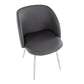 Fran Chair - Set of 2 Black By LumiSource | Dining Chairs | Modishstore - 14