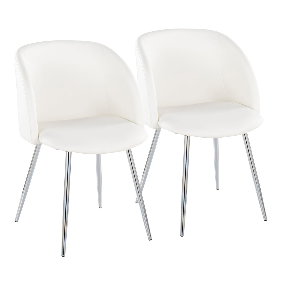 Fran Chair - Set of 2 Black By LumiSource | Dining Chairs | Modishstore - 15