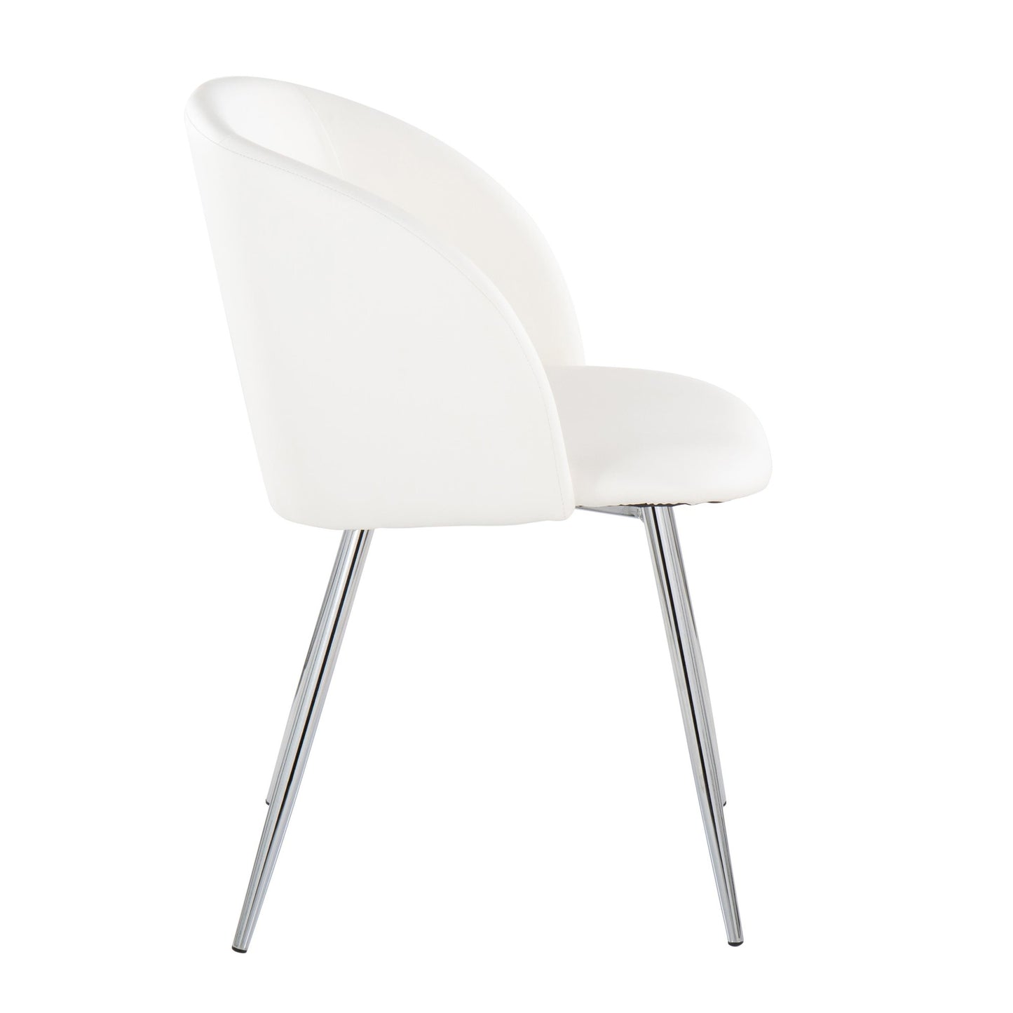 Fran Chair - Set of 2 Black By LumiSource | Dining Chairs | Modishstore - 17