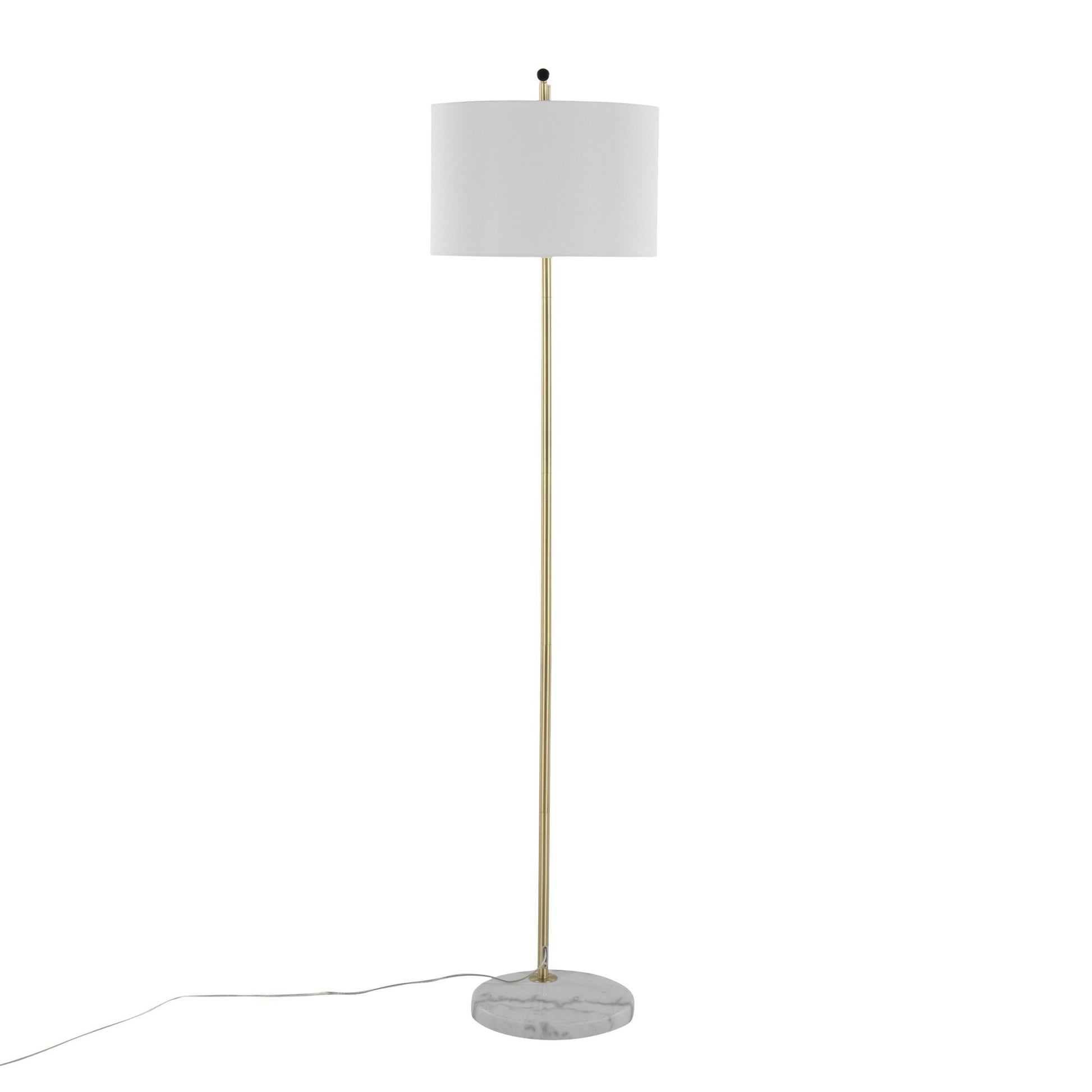 Fran Floor Lamp By LumiSource | Floor Lamps | Modishstore - 6