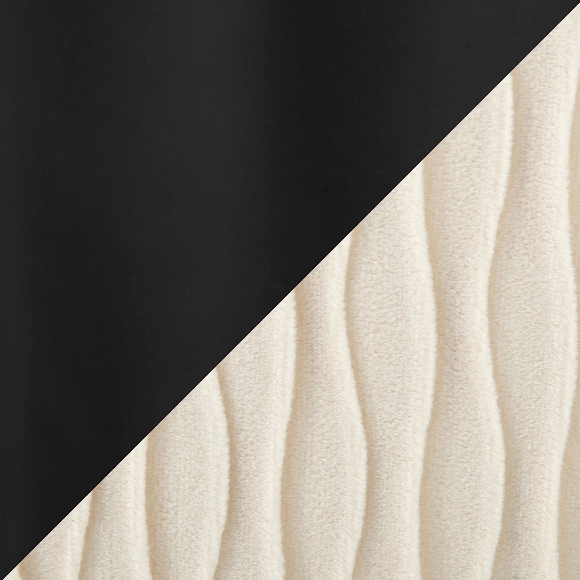 Fran Pleated Waves Contemporary Fixed-Height Counter Stool in Black Metal and Green Velvet By LumiSource - Set of 2 | Counter Stools | Modishstore - 20