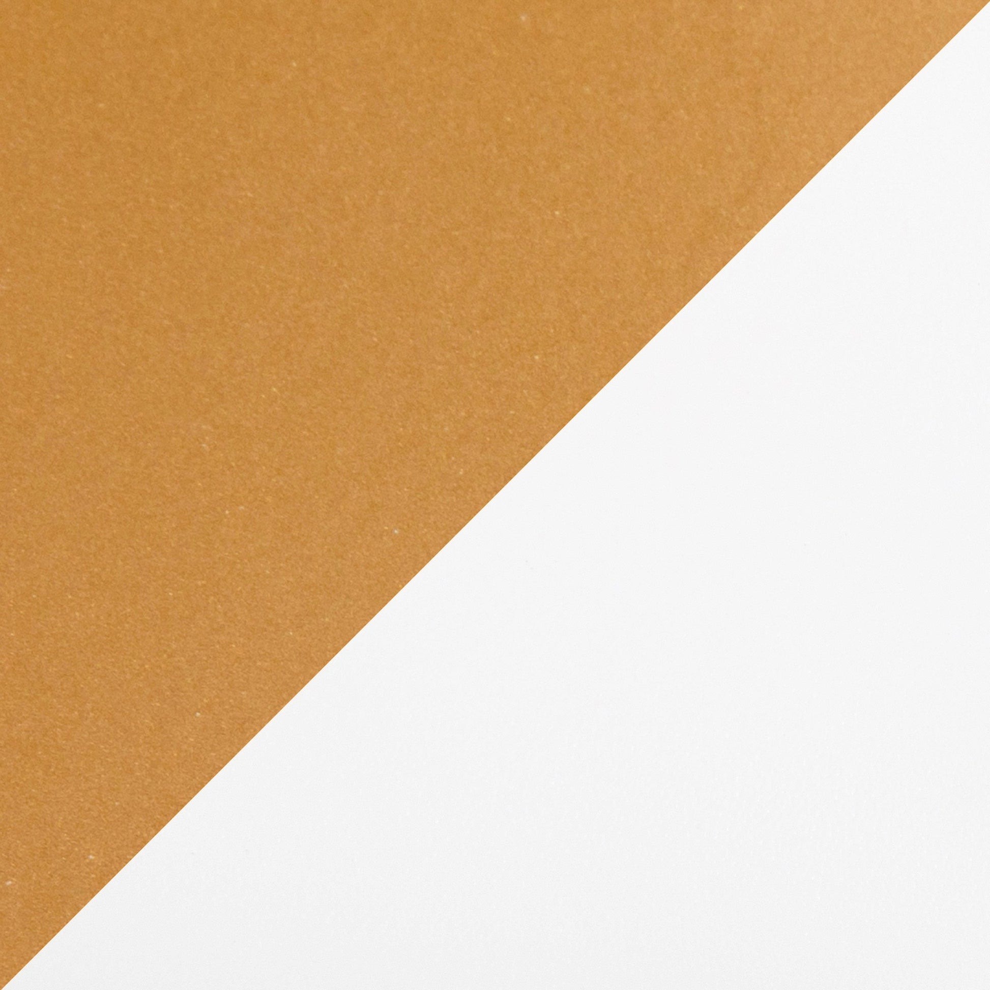 Fuji Contemporary Bench in Gold Metal and White Faux Leather By LumiSource | Dining Chairs | Modishstore - 2