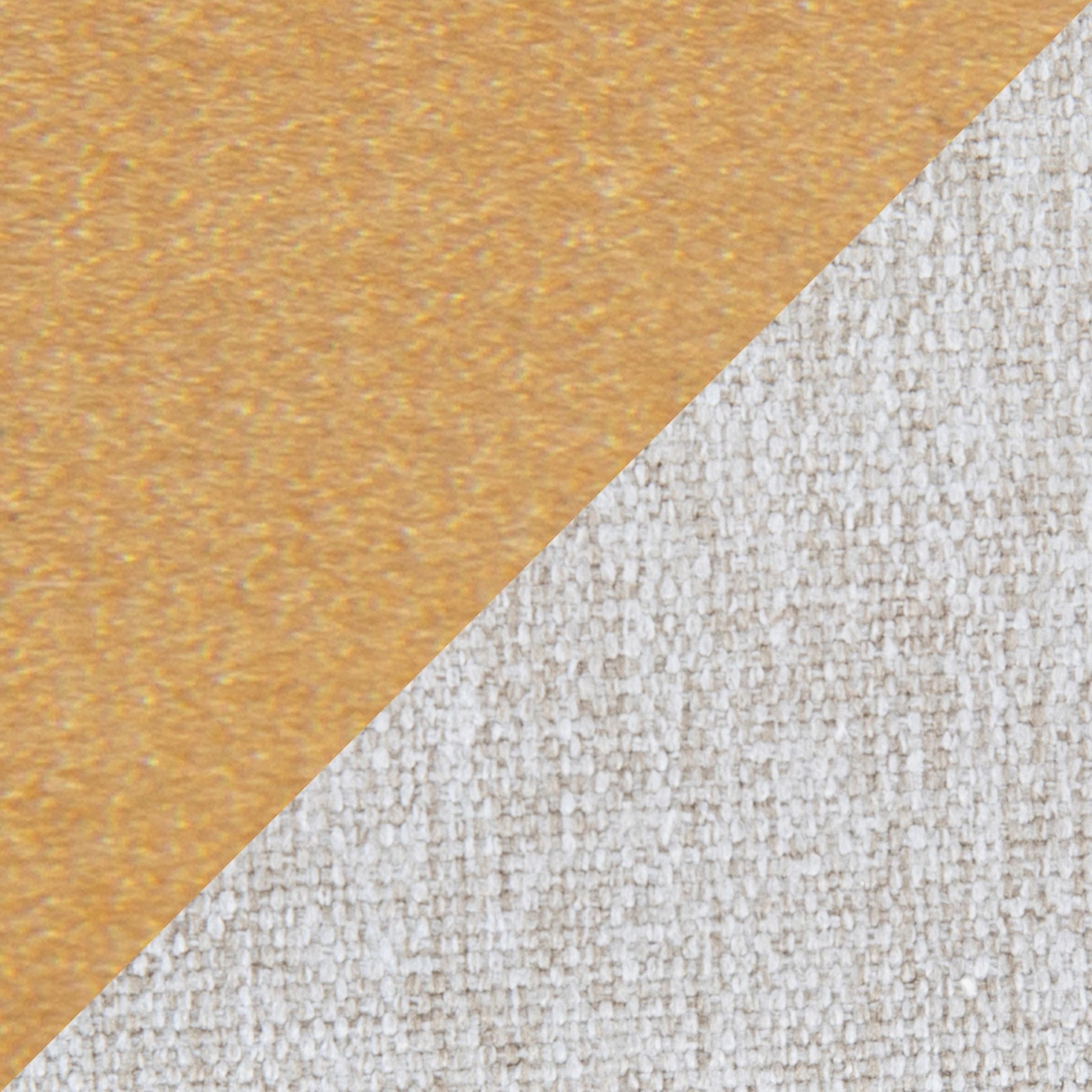 Fuji Contemporary High Back Barstool in Gold Steel and Beige Fabric By LumiSource - Set of 2 | Bar Stools | Modishstore - 4