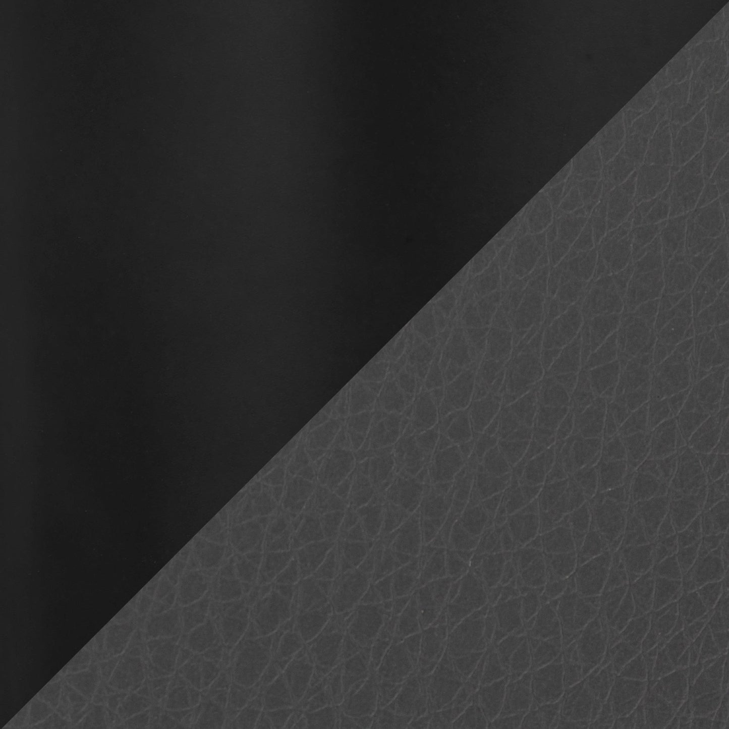 Fuji Contemporary High Back Barstool in Black Steel and Grey Faux Leather By LumiSource - Set of 2 | Bar Stools | Modishstore - 4