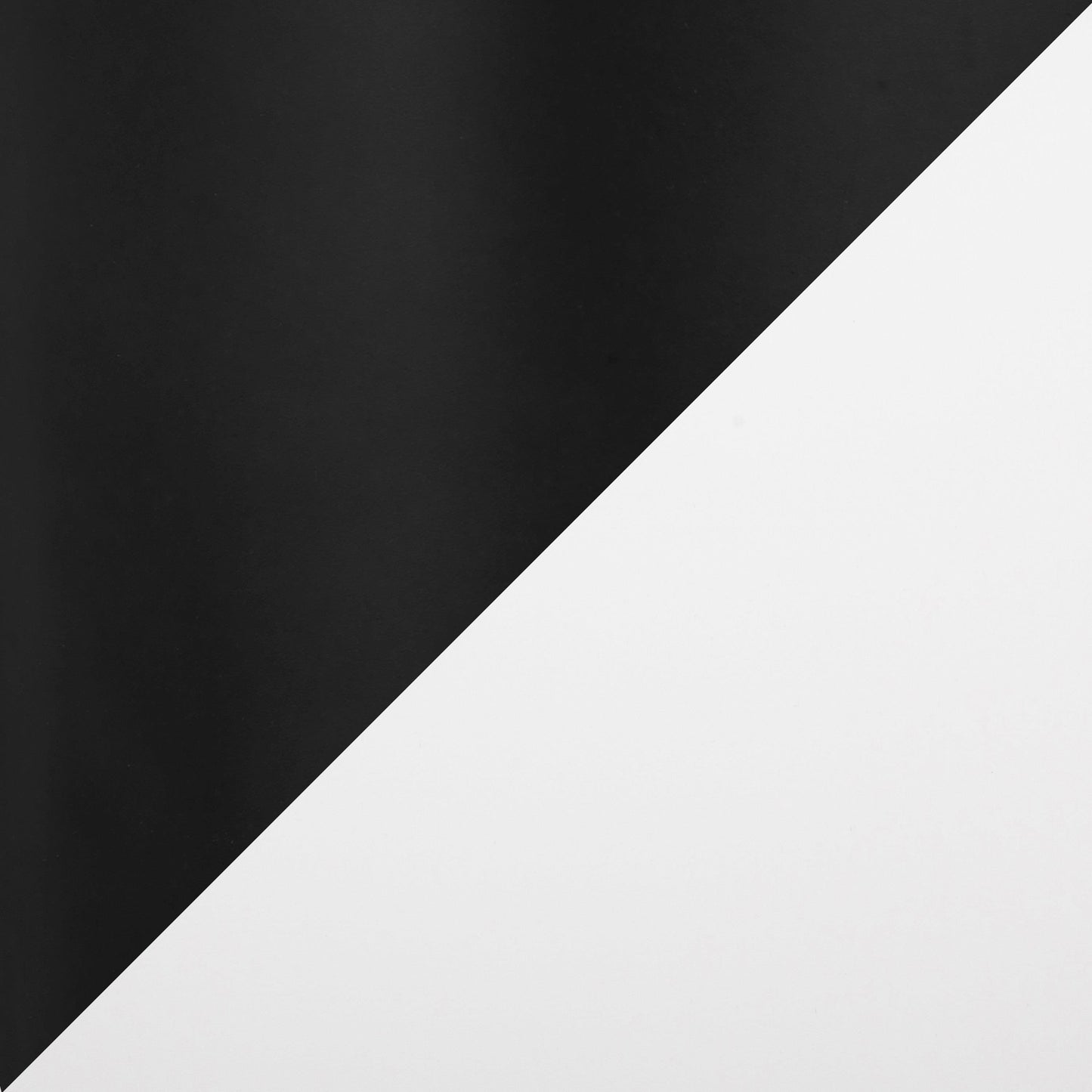 High Back Fuji Contemporary Dining Chair in Black Steel and White Faux Leather By LumiSource - Set of 2 | Dining Chairs | Modishstore - 5