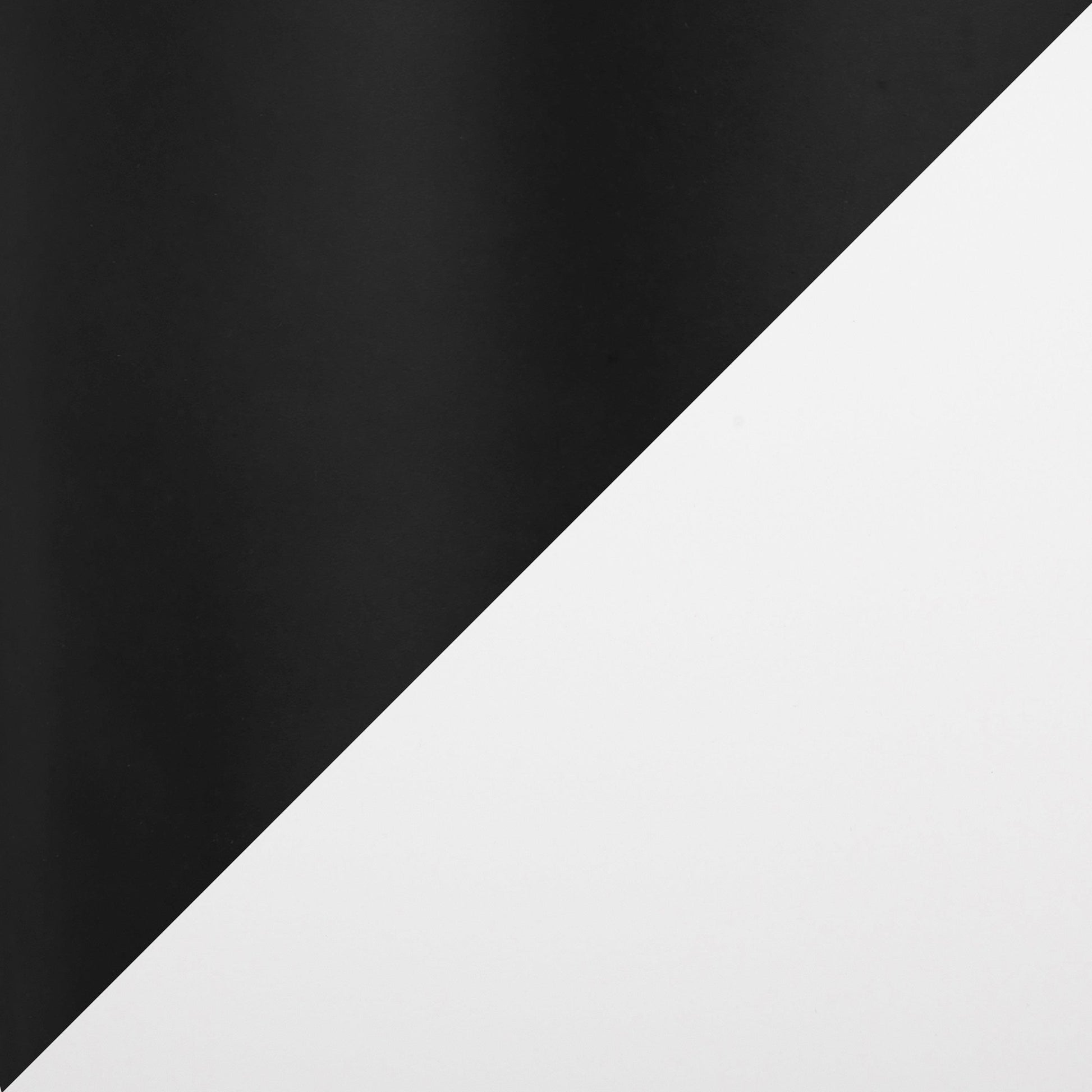 High Back Fuji Contemporary Dining Chair in Black Steel and White Faux Leather By LumiSource - Set of 2 | Dining Chairs | Modishstore - 5