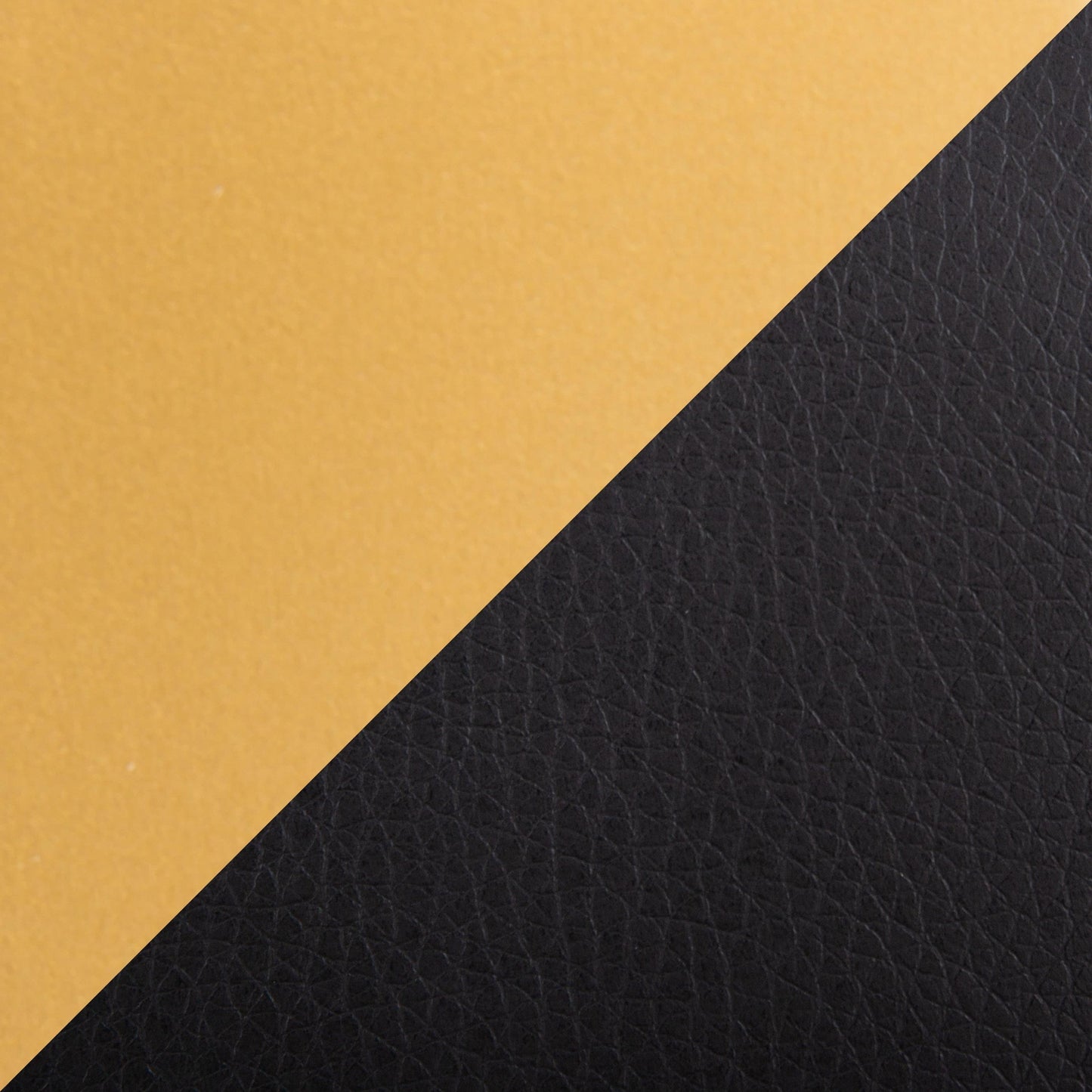 Fuji Contemporary High Back Counter Stool in Gold Steel and Black Faux Leather By LumiSource - Set of 2 | Counter Stools | Modishstore - 5