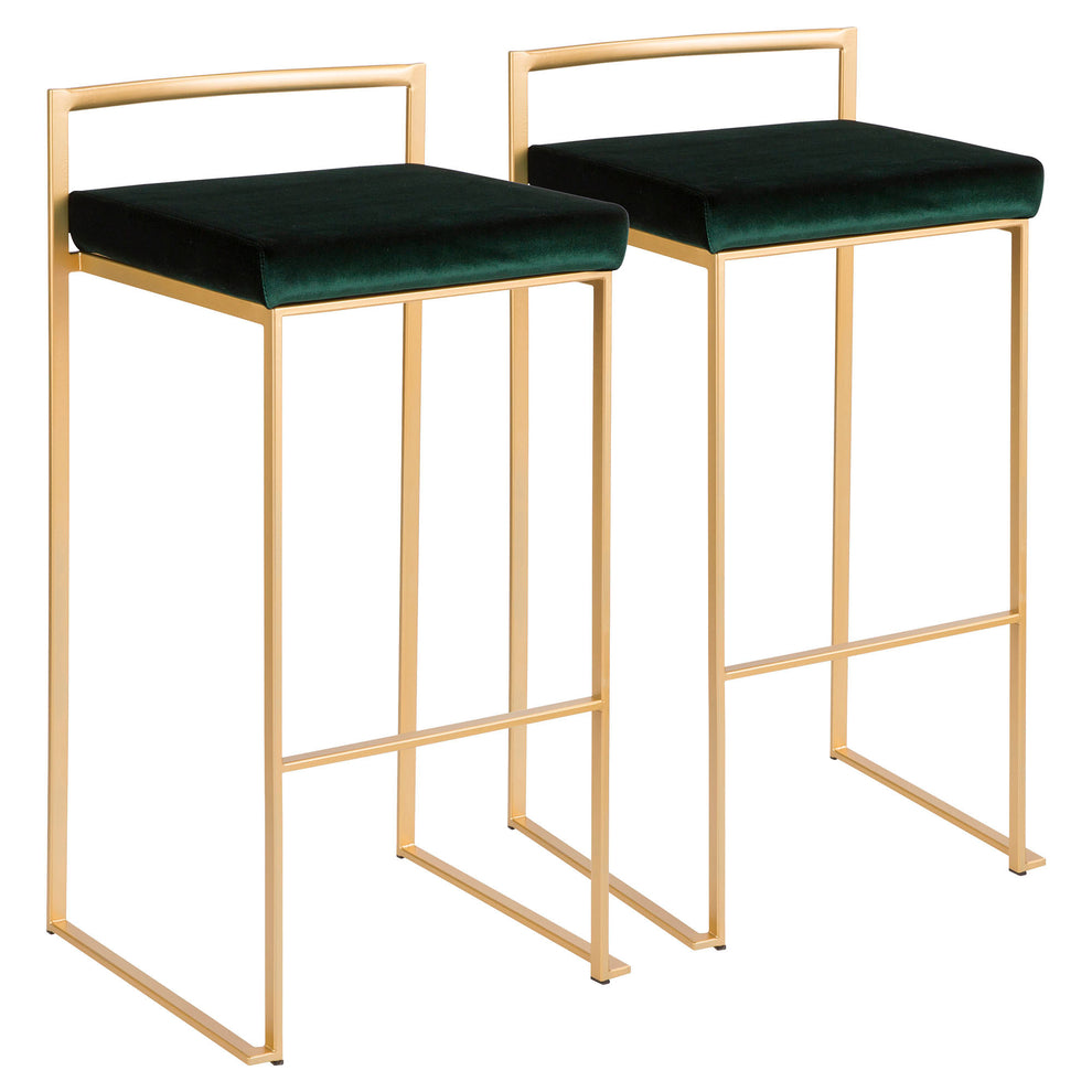 Fuji Stacker Barstool by LumiSource - Set of 2-25