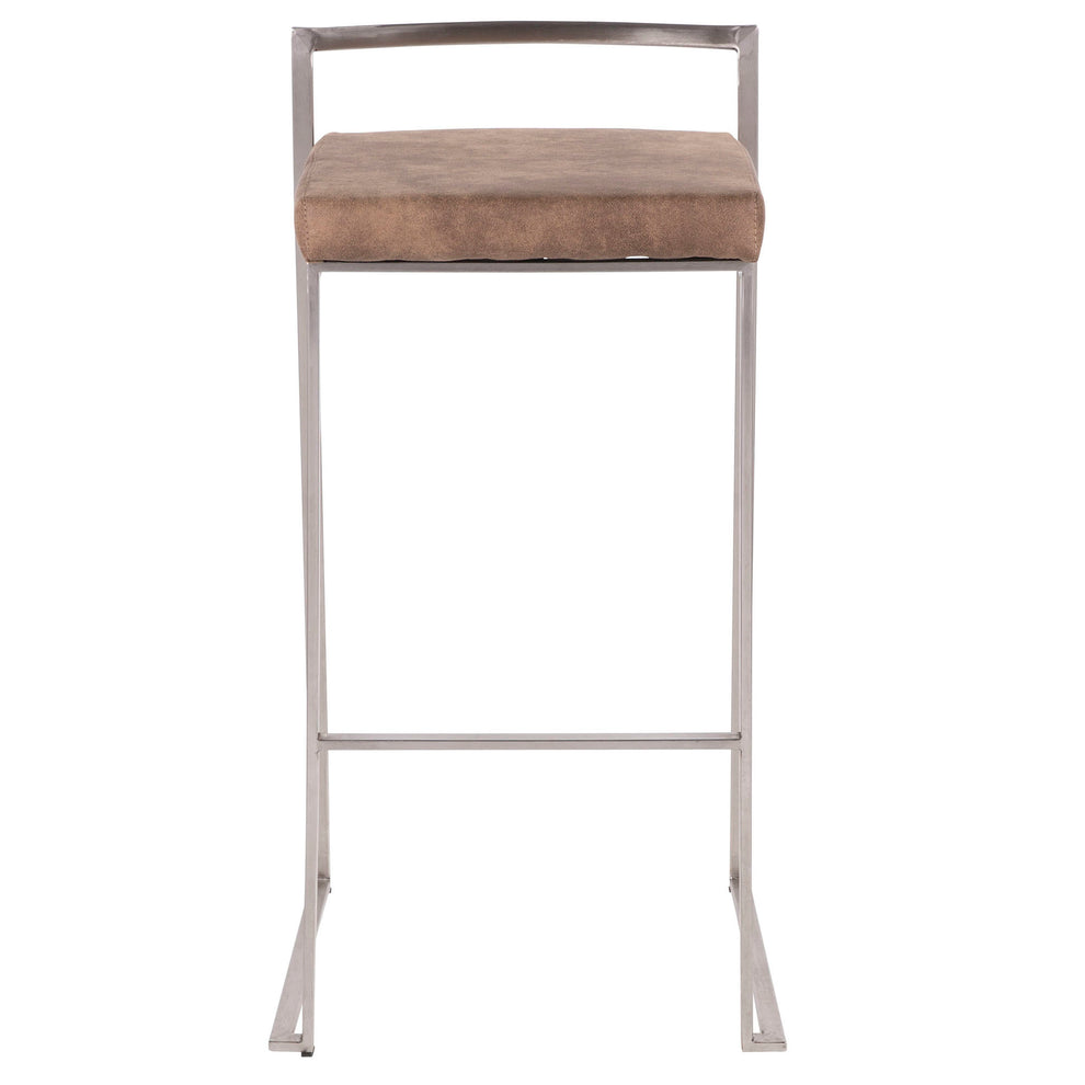 LumiSource Fuji Barstool - Set of 2-12