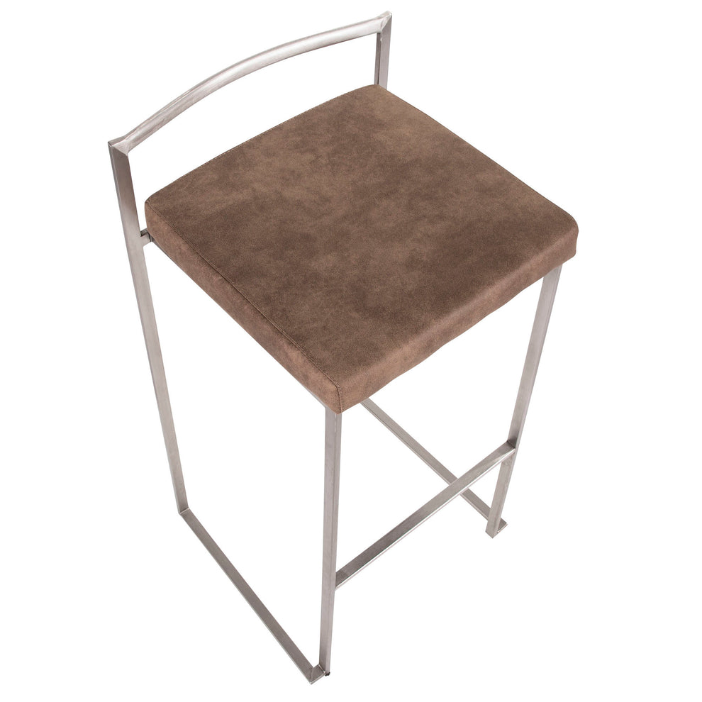 LumiSource Fuji Barstool - Set of 2-11