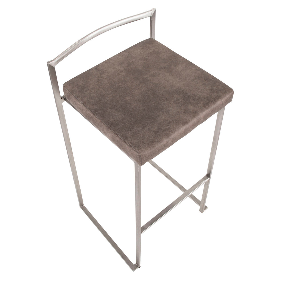 LumiSource Fuji Barstool - Set of 2-18