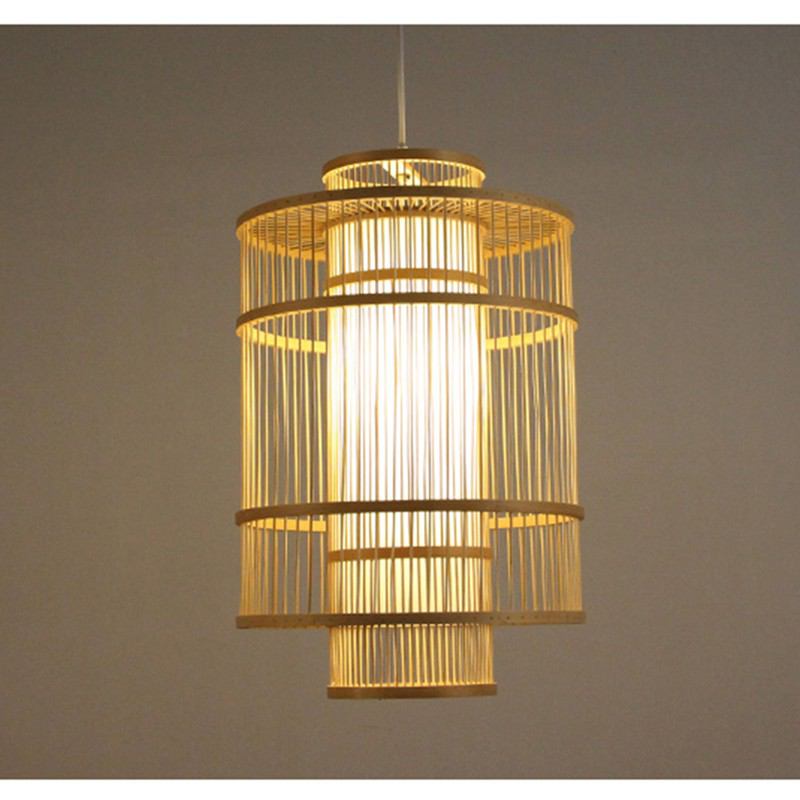 Bamboo Cage Modern Pendant Lamp | ModishStore | Pendant Lamps