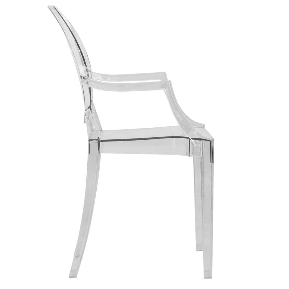 LeisureMod Carroll Modern Acrylic Chair | Side Chairs | Modishstore - 7