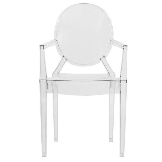 LeisureMod Carroll Modern Acrylic Chair | Side Chairs | Modishstore