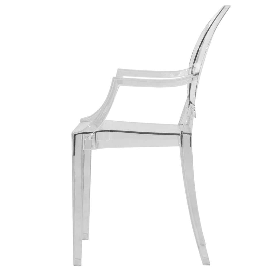 LeisureMod Carroll Modern Acrylic Chair | Side Chairs | Modishstore - 6