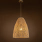 Lisbet Pendant Bell Wicker Rattan Hanging Lamp By Ele Light & Decor | Pendant Lamps |  Modishstore  - 8