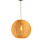 Ele Round Rattan Pendant Light By Ele Light & Decor | Pendant Lamps |  Modishstore  - 2