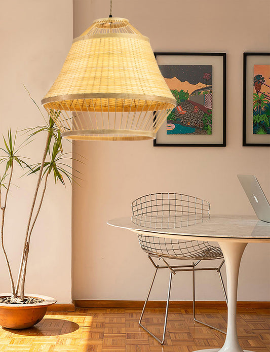 Ele Modern Rattan Pendant Light By Ele Light & Decor | Pendant Lamps |  Modishstore 