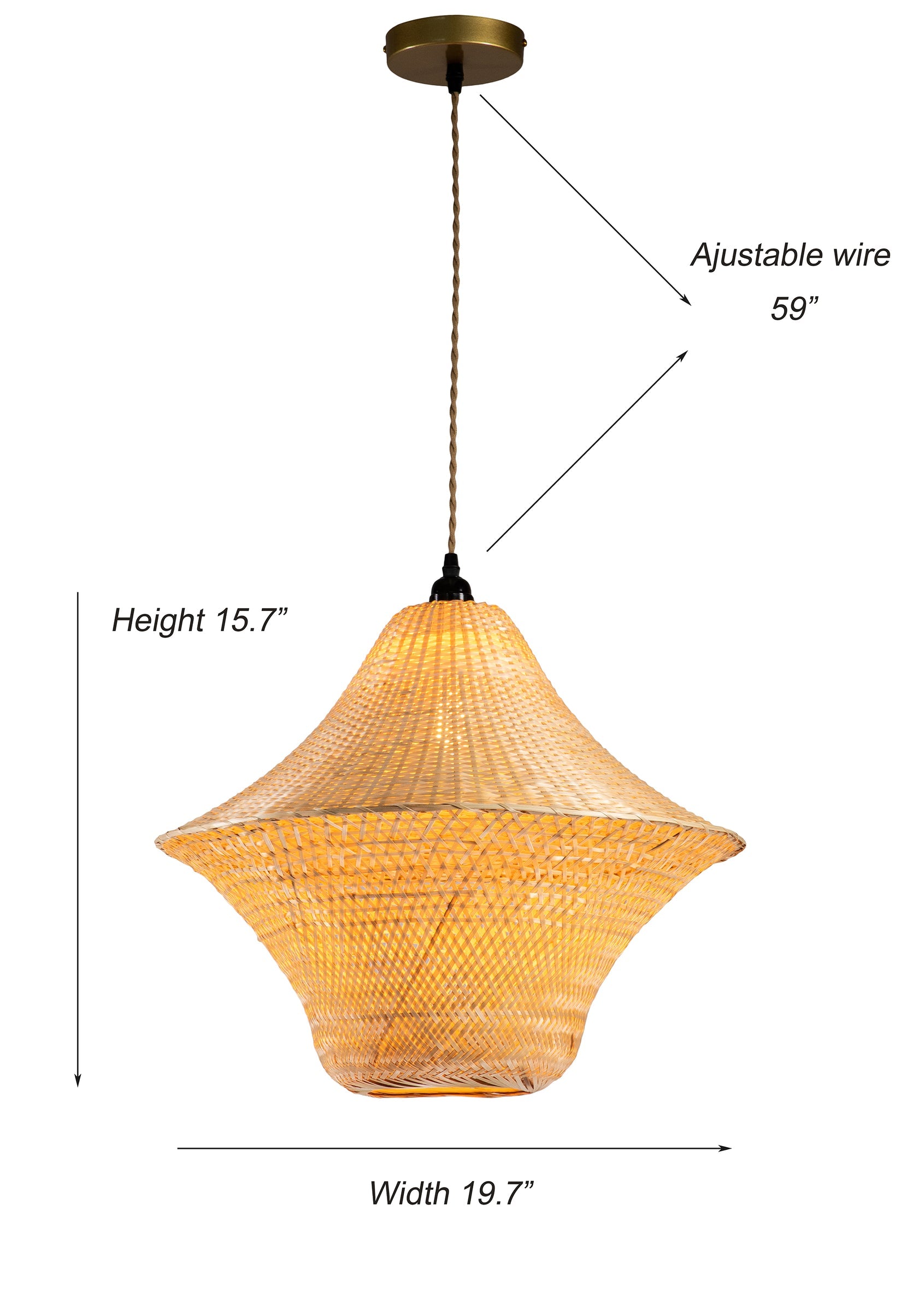Ele Geometric Pendant Light By Ele Light & Decor | Pendant Lamps |  Modishstore  - 6