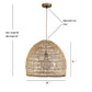 Aura Light Dome Pendant Light By Ele Light & Decor | Pendant Lamps |  Modishstore  - 7