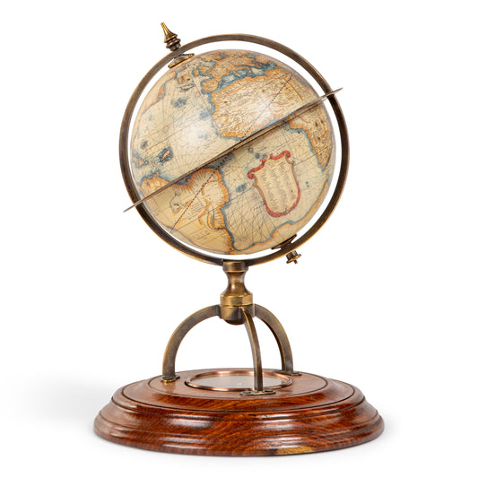 Terrestrial Globe With Compass By Authentic Models | Office Accessories | Modishstore
