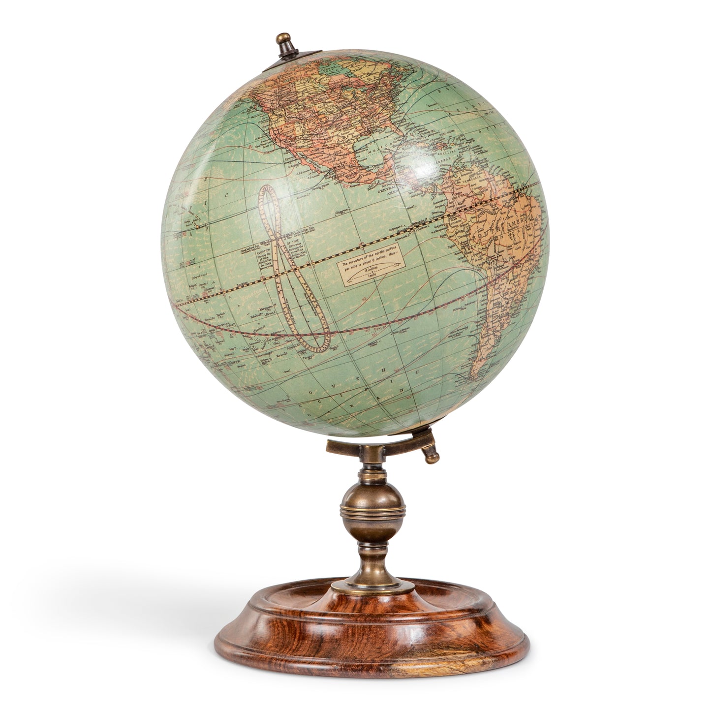 1921 USA Globe, Weber Costello  By Authentic Models | Office Accessories | Modishstore