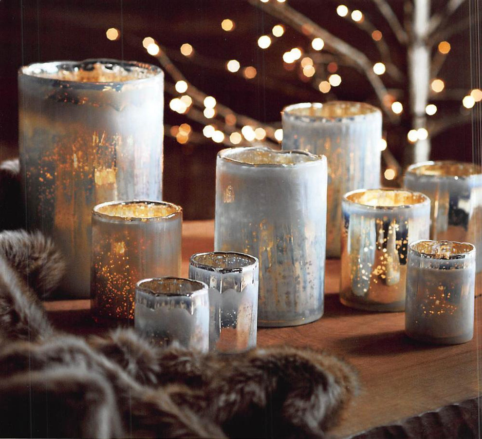 Roost Icy Optic Candle Holders
