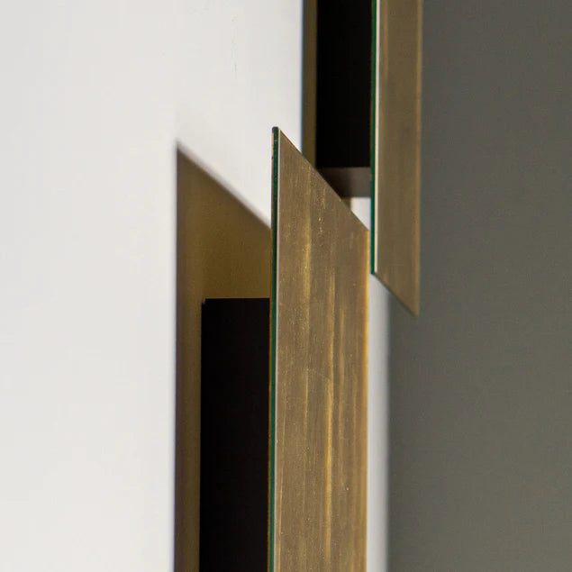 Floating Foil Gold 12"SQ Wall By Gold Leaf Design Group | Wall Art | Modishstore - 5