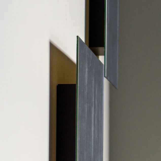 Floating Foil Silver 18"SQ Wall Art By Gold Leaf Design Group | Wall Art | Modishstore - 5