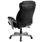 Flash Furniture GO-1534-BK-LEA-GG Hercules Series Black Leather Executive Swivel Office Chair With Adjustable Arms | Office Chairs | Modishstore-3