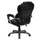 Flash Furniture High Back Black Leather Executive Swivel Office Chair With Leather Padded Loop Arms | Office Chairs | Modishstore - 2