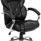 Flash Furniture High Back Transitional Style Black Leather Executive Swivel Office Chair | Office Chairs | Modishstore - 1