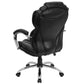 Flash Furniture High Back Transitional Style Black Leather Executive Swivel Office Chair | Office Chairs | Modishstore - 3