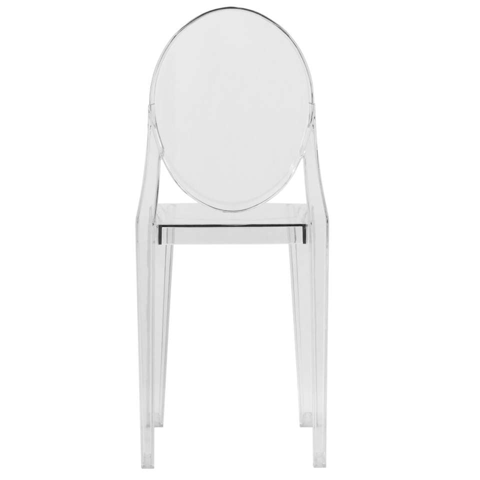 LeisureMod Marion Transparent Acrylic Modern Chair, Set of 2 | Dining Chairs | Modishstore - 5