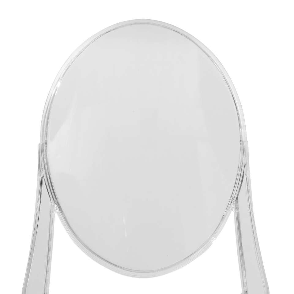 LeisureMod Marion Transparent Acrylic Modern Chair, Set of 2 | Dining Chairs | Modishstore - 4