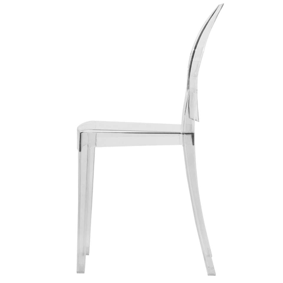 LeisureMod Marion Transparent Acrylic Modern Chair | Side Chairs | Modishstore - 2
