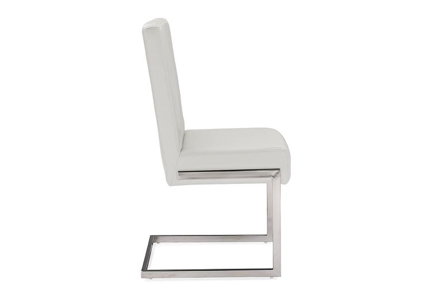 Baxton Studio Toulan Modern and Contemporary Dining Chair (Set of 2) | Dining Chairs | Modishstore - 4