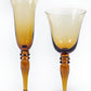 Vagabond Vintage Champagne / Wine Amber Glasses - Set of 6 | Modishstore | Drinkware-2
