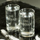 Vagabond Vintage Eau Minerale Glass - Set of 4 | Modishstore | Drinkware