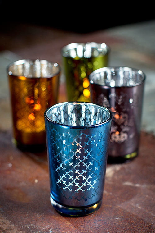 Vagabond Vintage Moroccan Tea Lite Candle Holders | Modishstore | Candle Holders-2